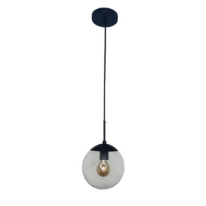 Lámpara Clásica colgante Cristal con Diseño de Bomba Flotante